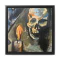 Lililth Matte Canvas Wall Art — Dark Gothic Home Decor