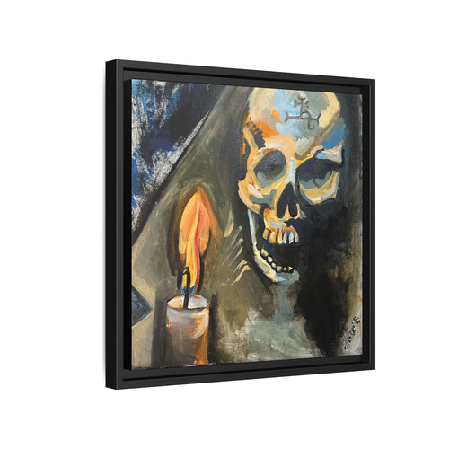 Lililth Matte Canvas Wall Art — Dark Gothic Home Decor